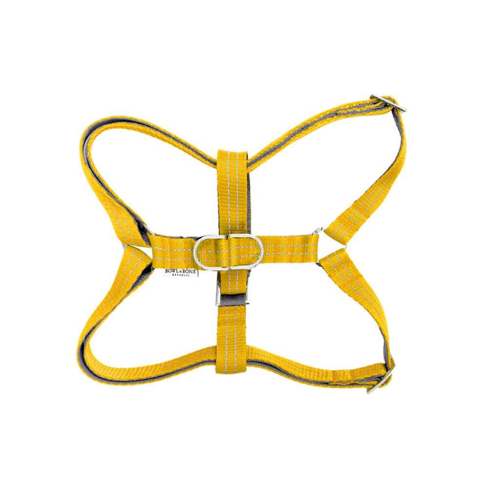 Harnais pour chien ACTIVE jaune de Bowl & Bone