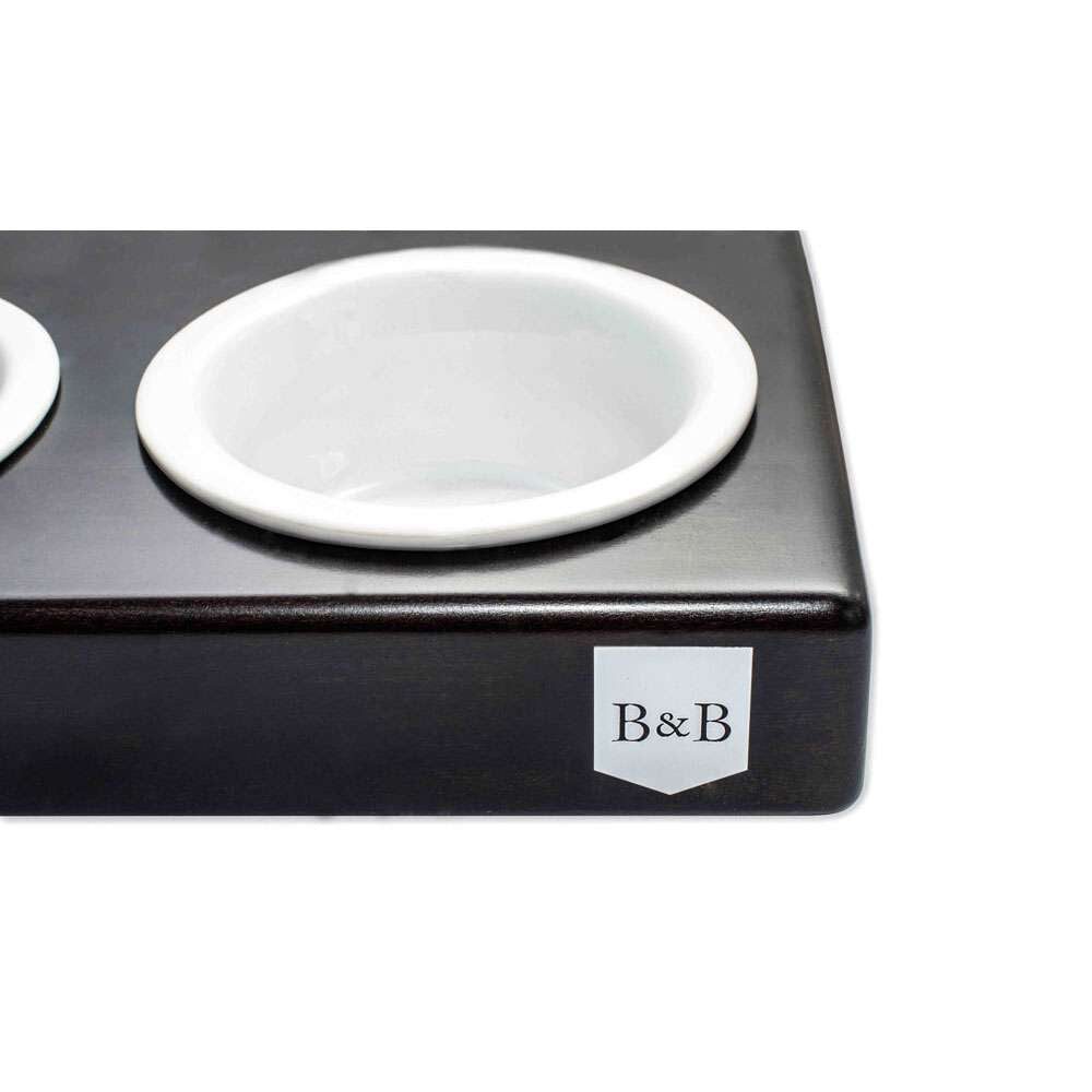 Chestnut DUO CERAMIC Dog Bowl from Bowl & Bone
