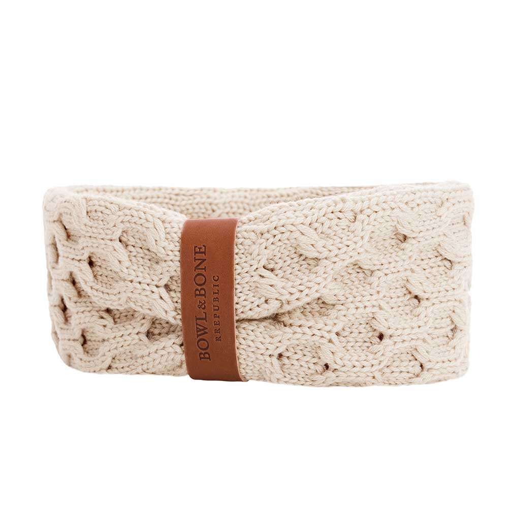 Écharpe de cheminée pour chien JOY écru de Bowl & Bone