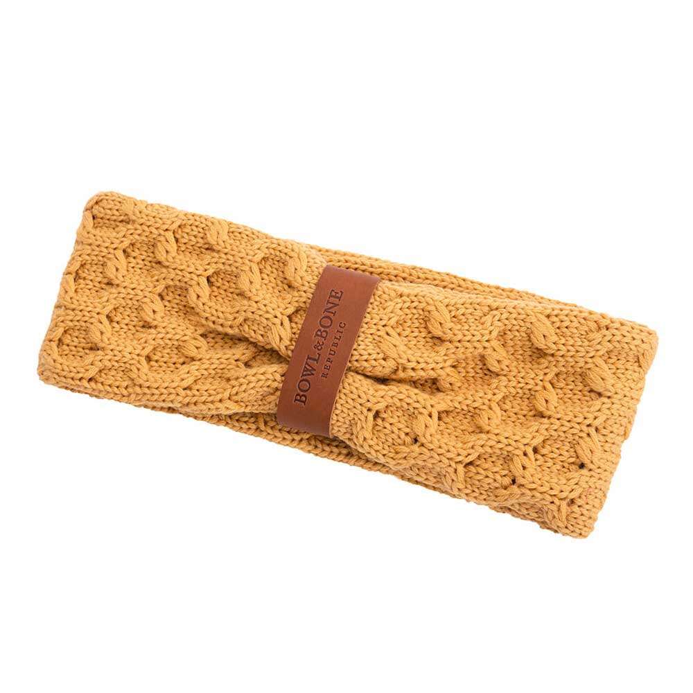 Écharpe de cheminée pour chien JOY moutarde de Bowl & Bone