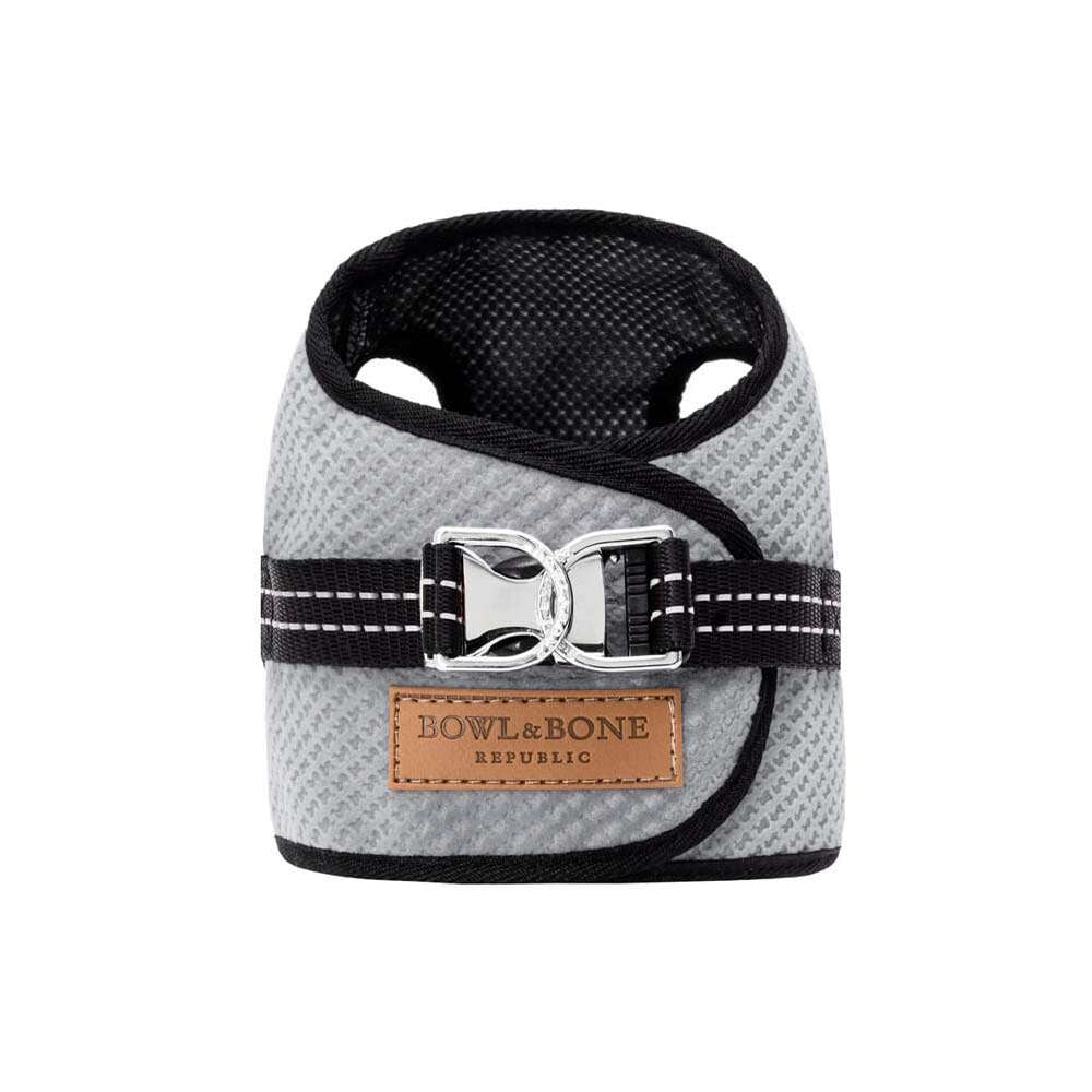 Harnais pour chien SOHO gris de Bowl & Bone