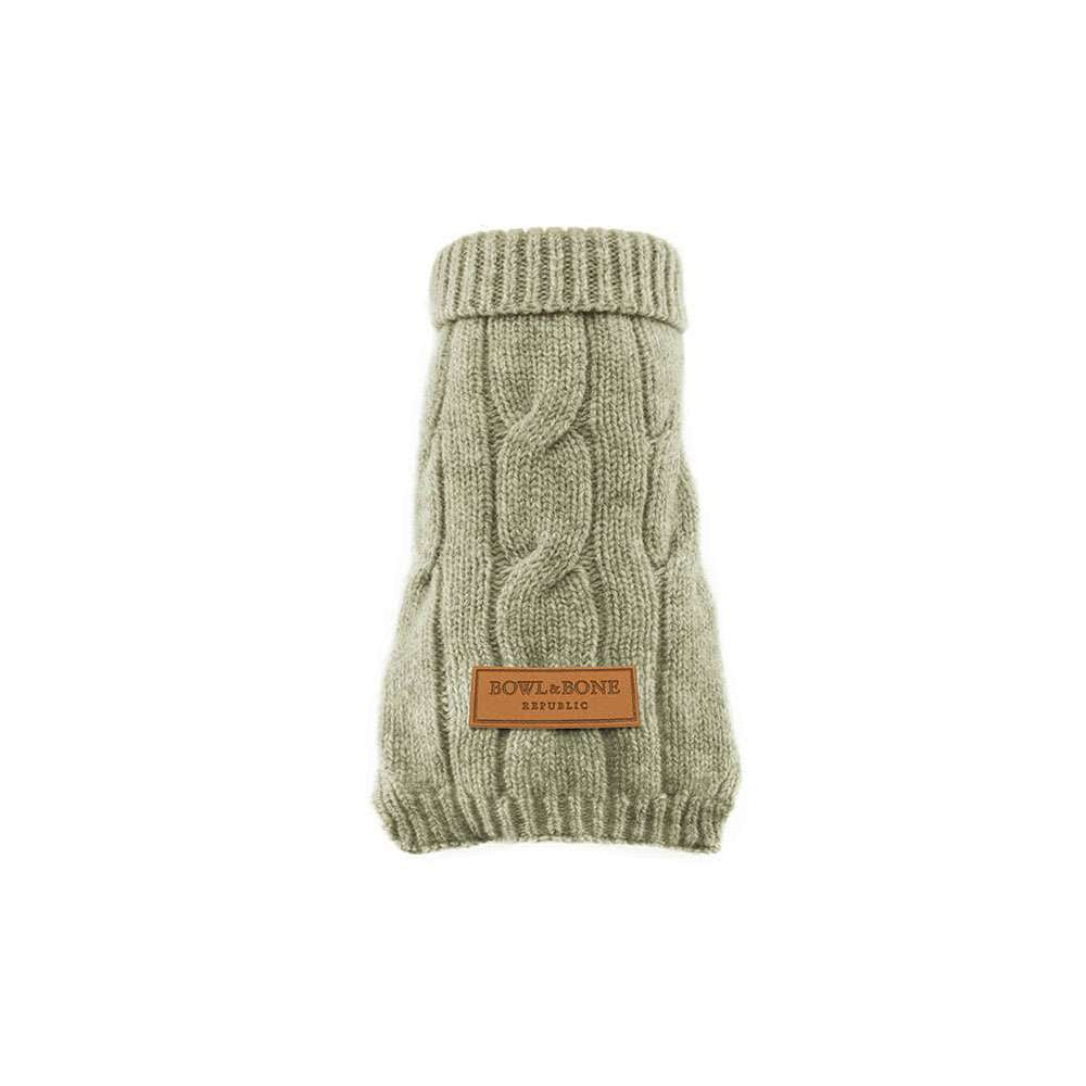 Pull pour chien ASPEN écru de Bowl & Bone