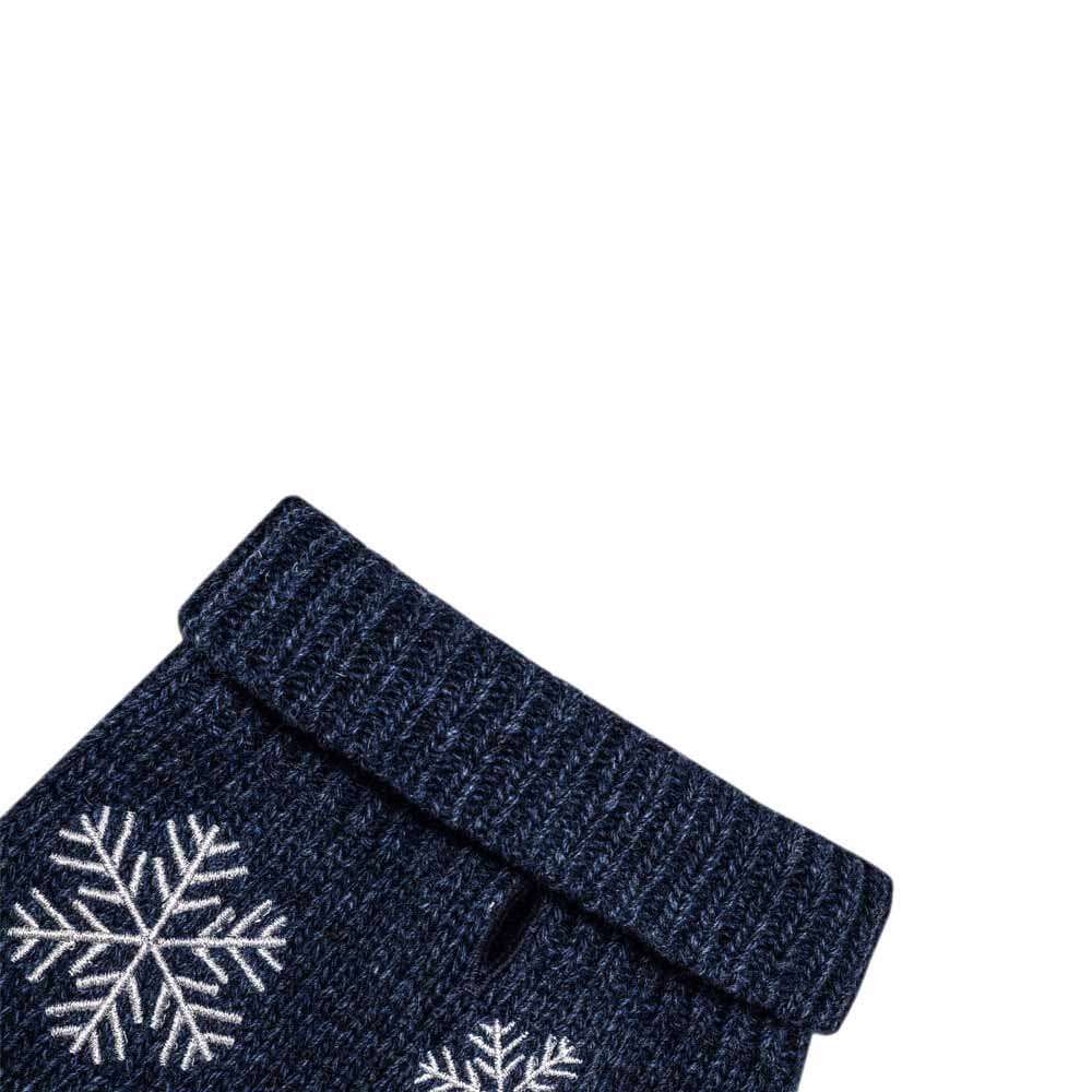 SNOWFLAKE Hundepullover in Dunkelblau von Bowl & Bone