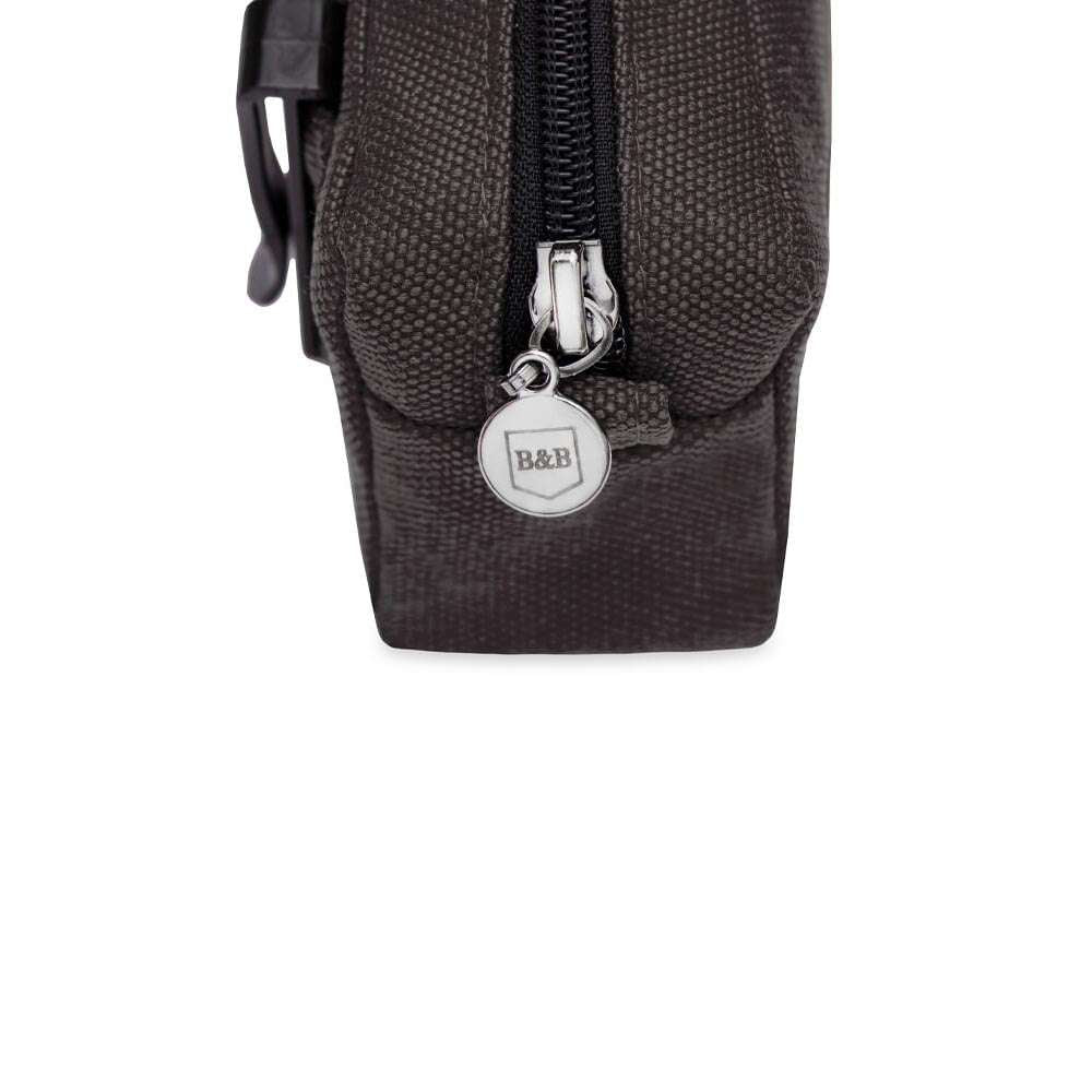 Black MIDI Dog Treat Bag by Bowl & Bone