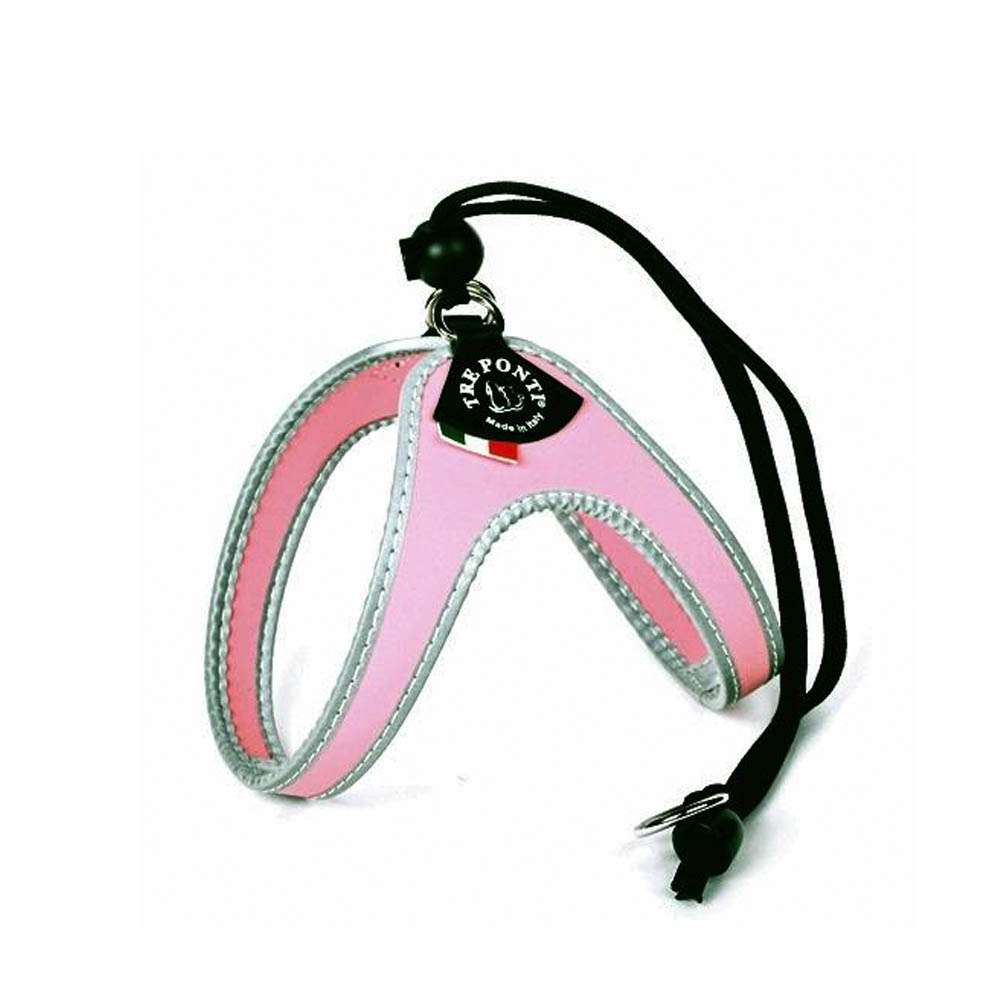 Tre Ponti Easy Fit Classic Pink Harness with Adjustable Strap Closure