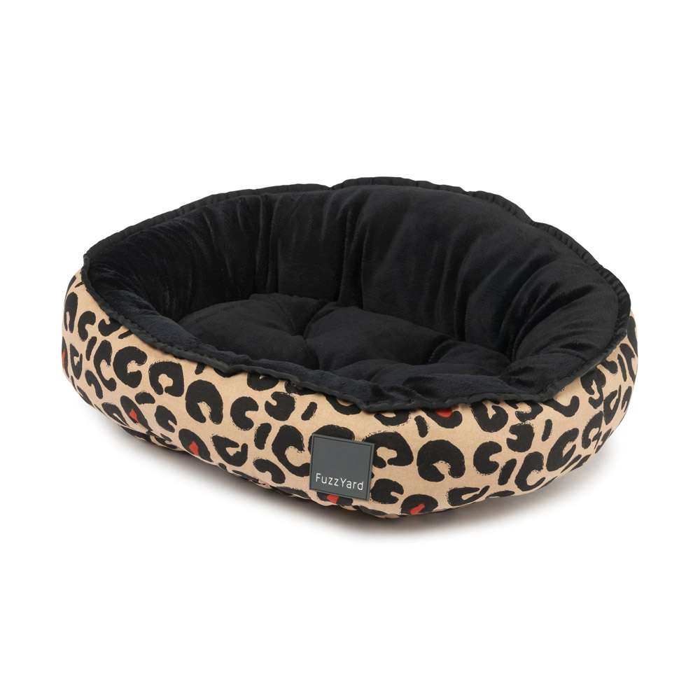 Animal print 2024 dog bed