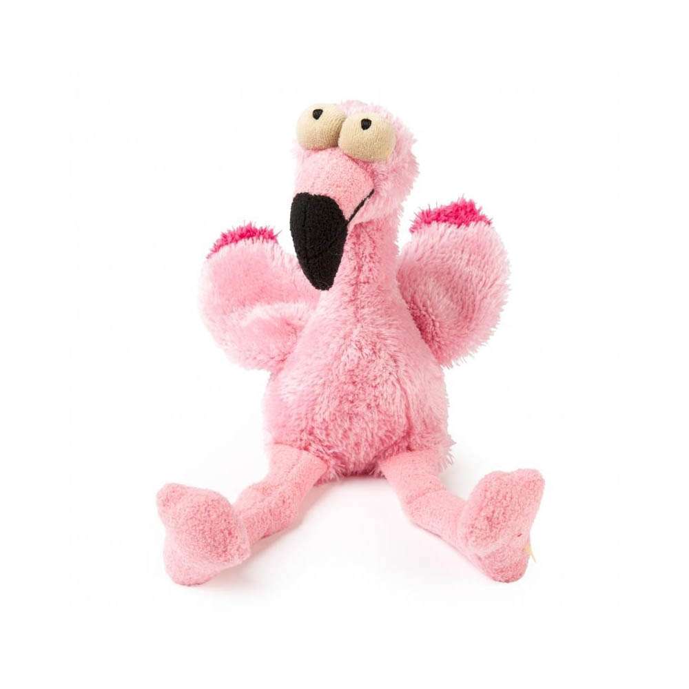 Fuzzyard Flo The Flamingo Plush Dog Toy