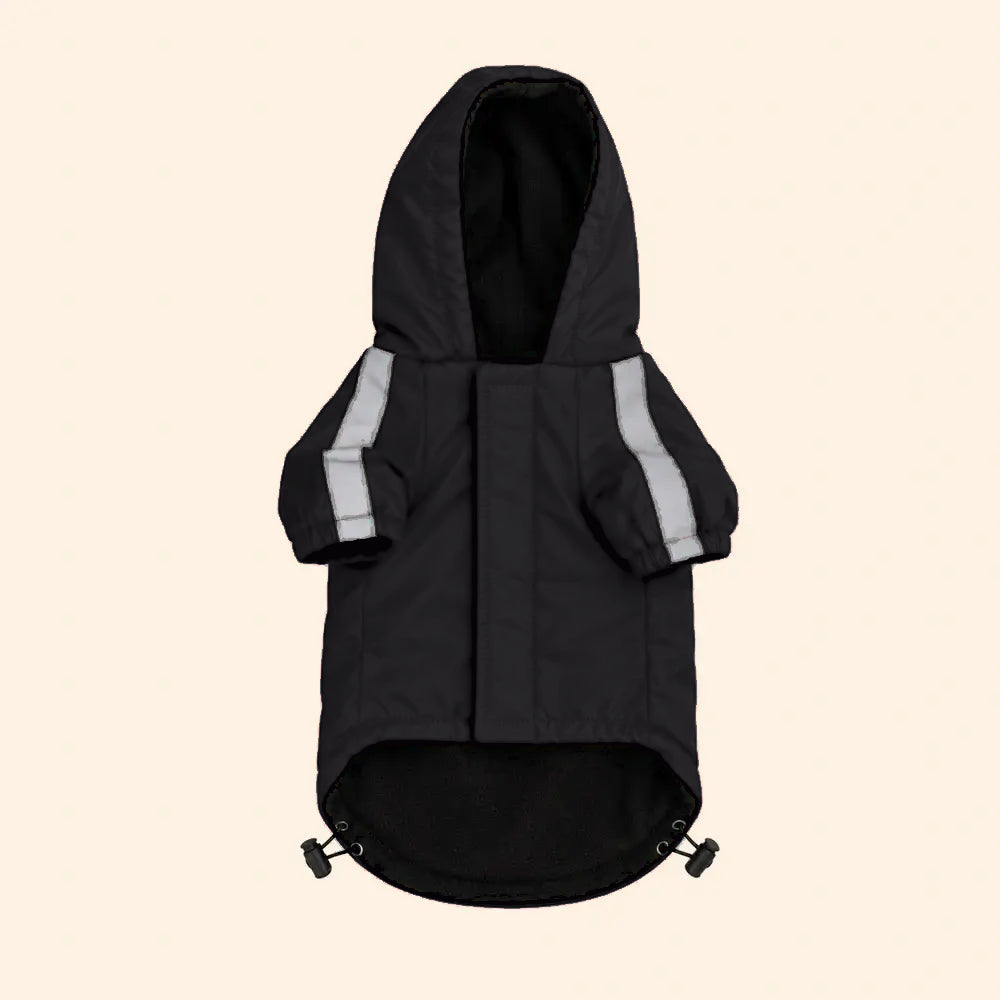 Midnight Black | Padded Waterproof Jacket