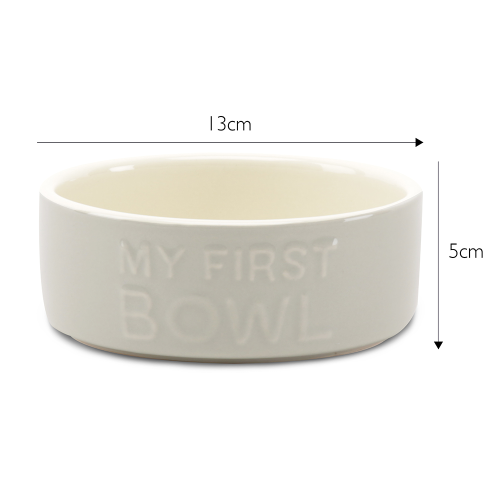 Scruffs® My First Bowl 13cm - Grey