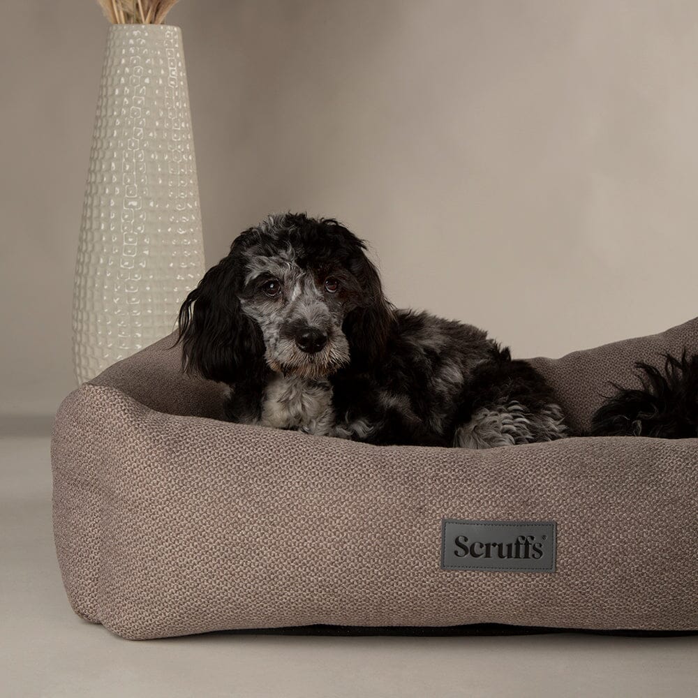 Scruffs Seattle Box Bed - Stone Grey