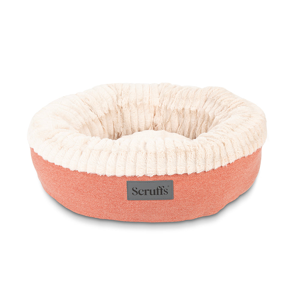 Scruffs Ellen Donut Bed - Terracotta Red