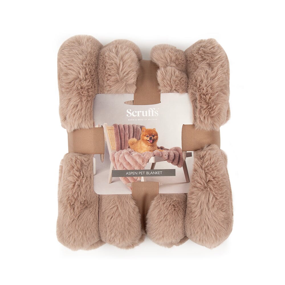 Scruffs Aspen Pet Blanket - Taupe