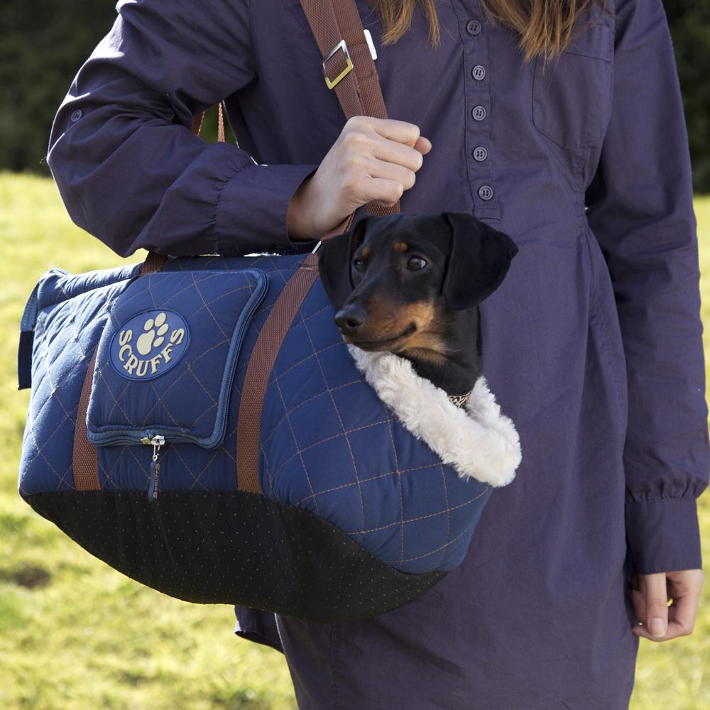 Scruffs Wilton Pet/Dog Carrier - Blue