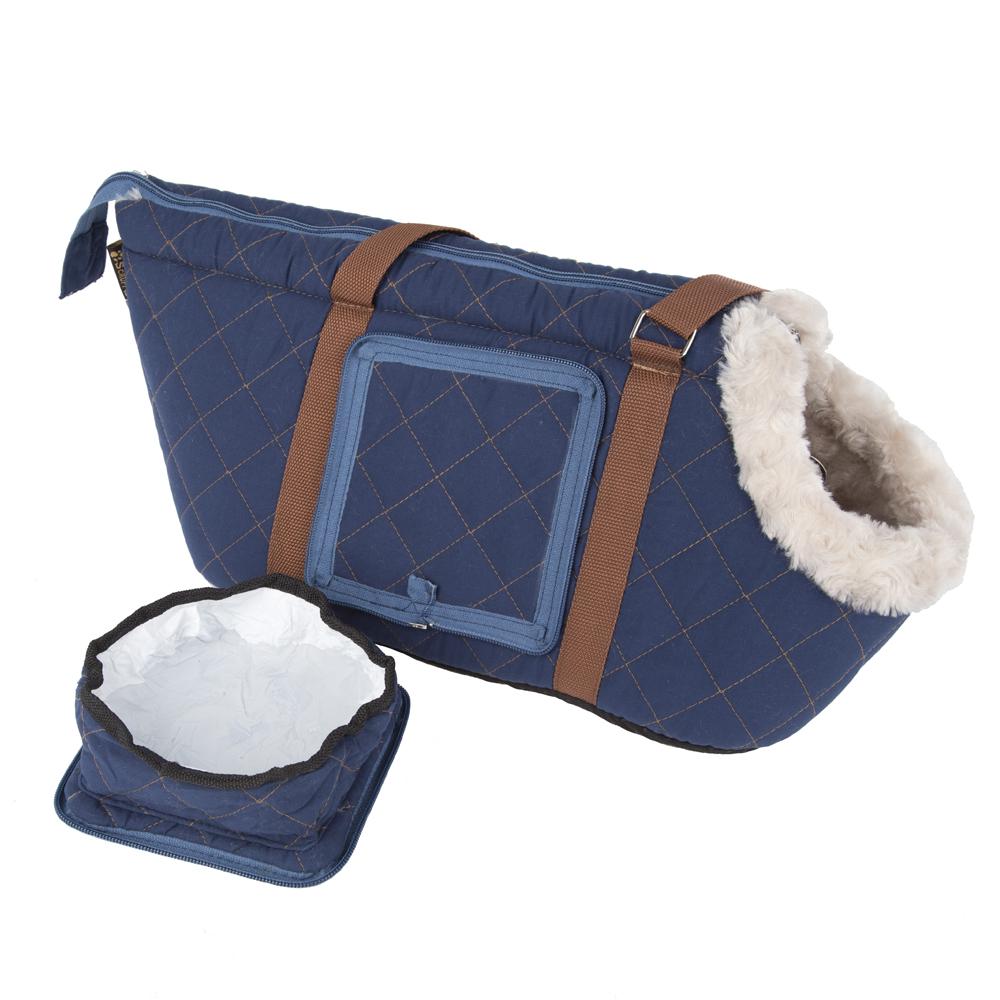 Scruffs Wilton Pet/Dog Carrier - Blue