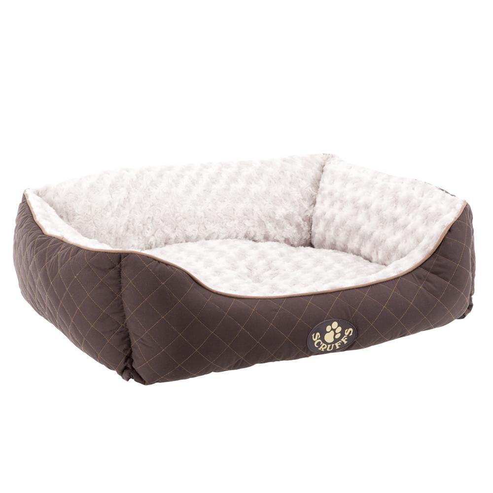 Scruffs Wilton Dog Box Bed - Brown