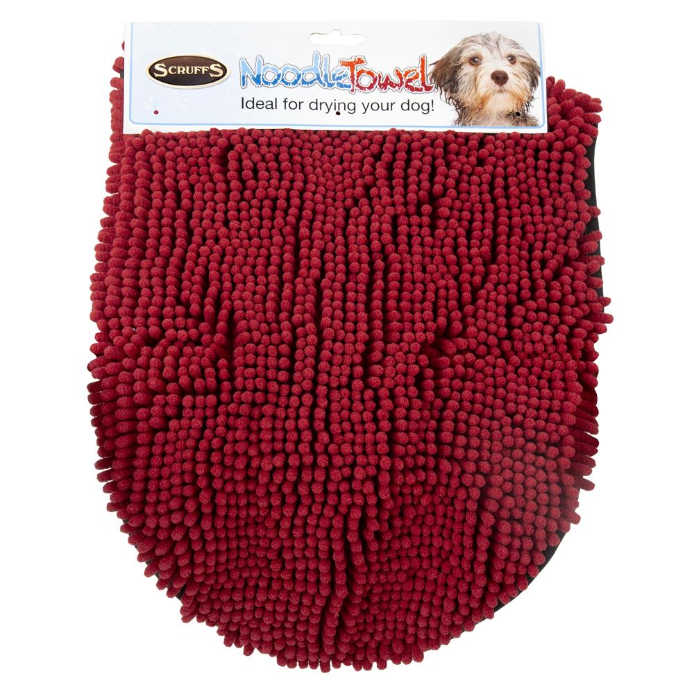 Scruffs Noodle Drying Towel - Burgundy