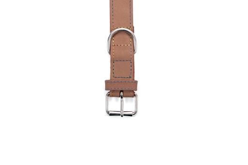 Gloria Pets Brown Nobuck Oasis Padded Collar