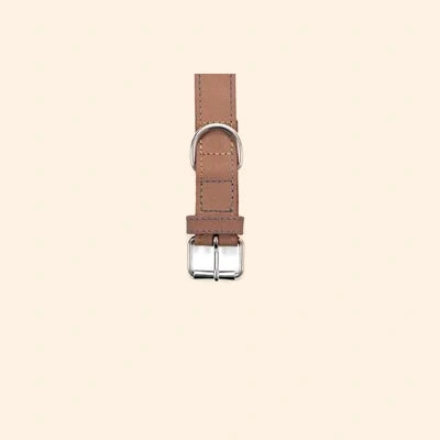Gloria Pets Brown Nobuck Oasis Padded Collar