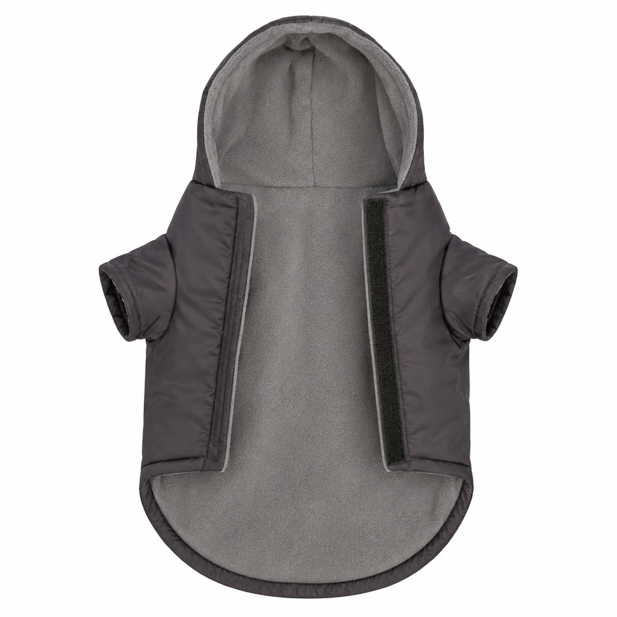 Soho Poms Waterproof Dark Grey Padded Jacket