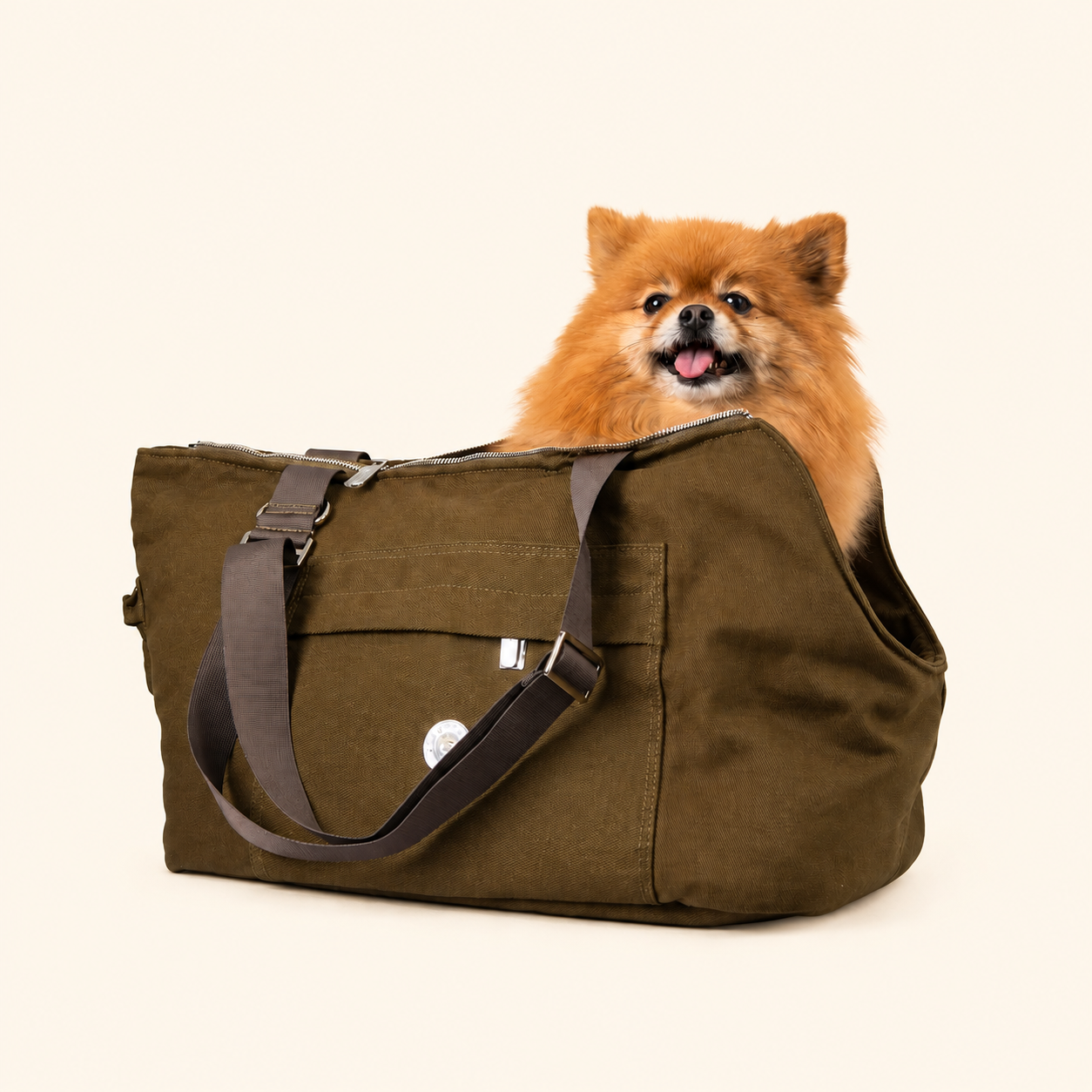 Porte-chien Suzy's Fashion Rainy Bear noir et rose