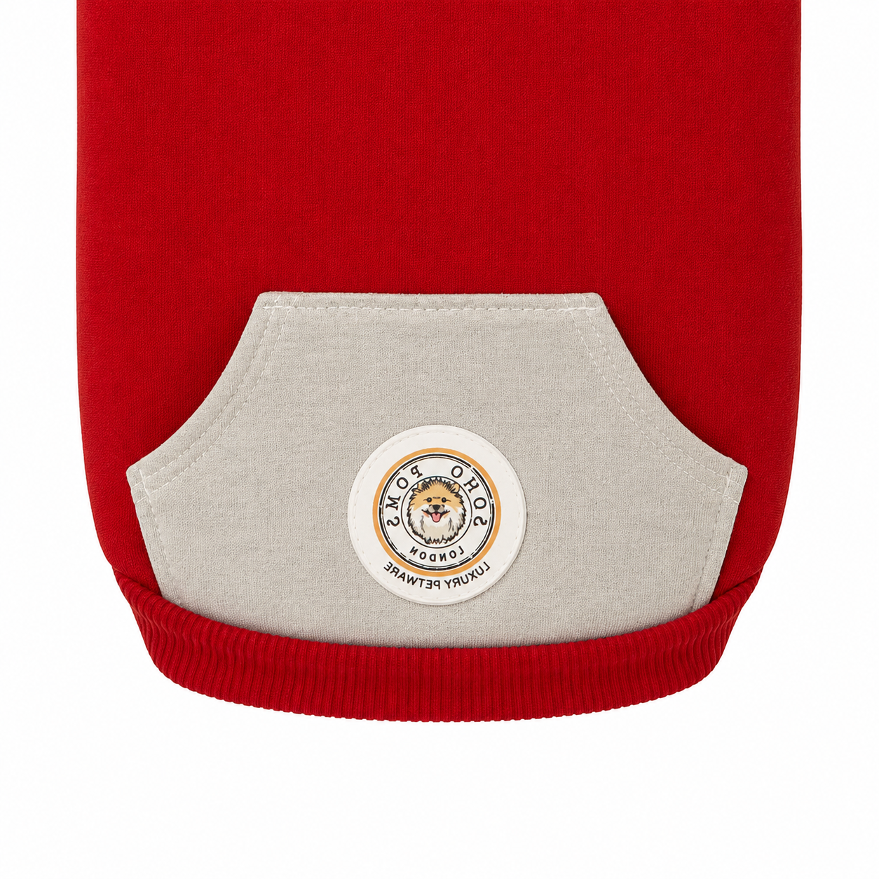 Fire Red | Dog Hoodie