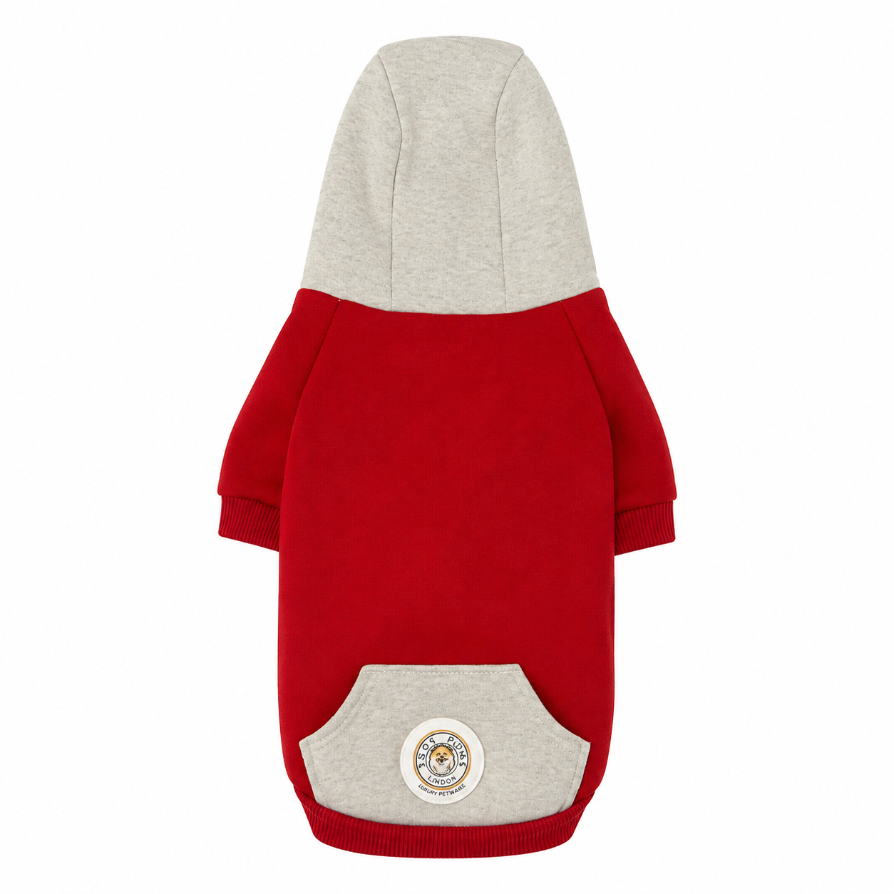 Fire Red | Dog Hoodie