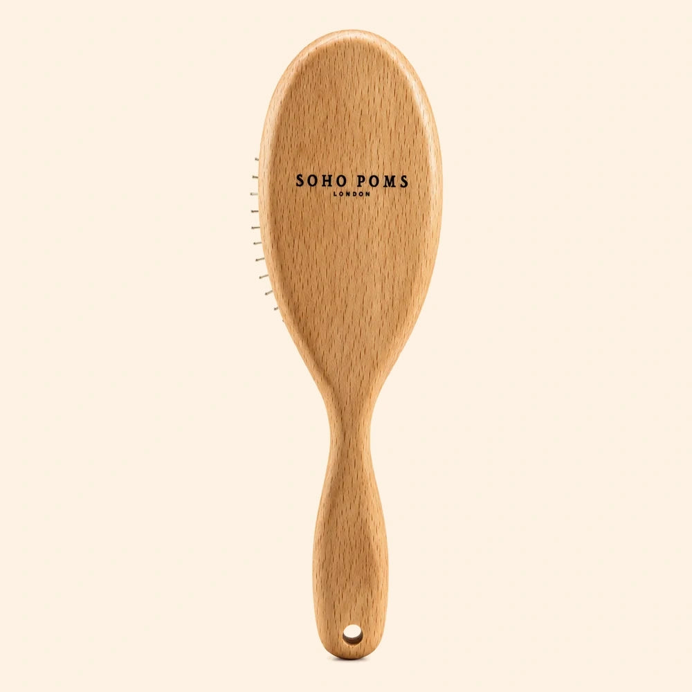 Soho Poms Wooden Professional Pin Brush