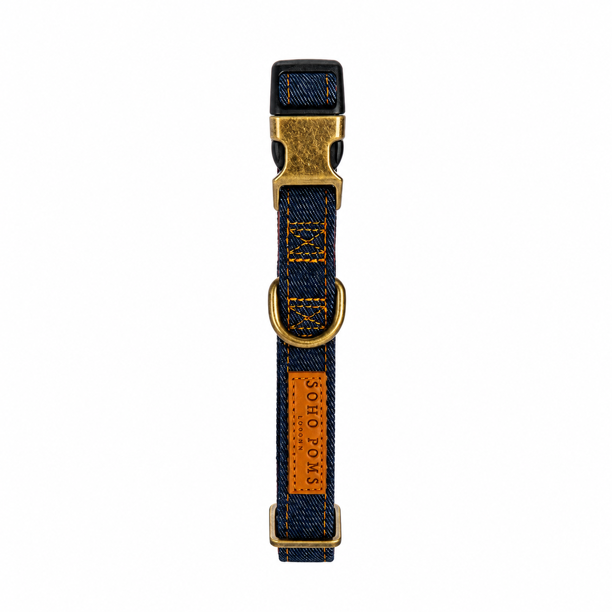 Soho Poms Frith Collar - Classic Denim