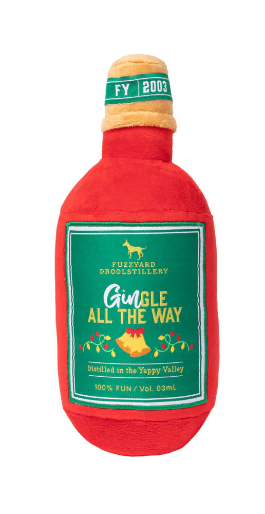 Gin-Gle All the Way Christmas Dog Toy