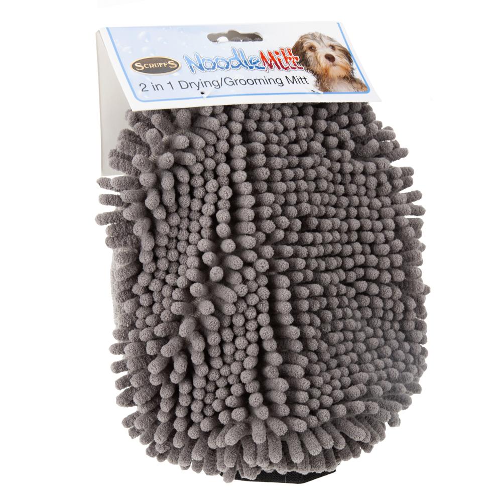 Scruffs Noodle Drying Mitt - Grey