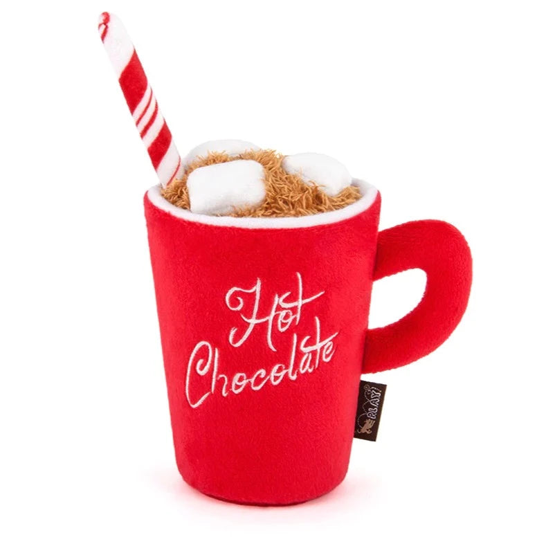 Christmas Hot Chocolate Dog Toy