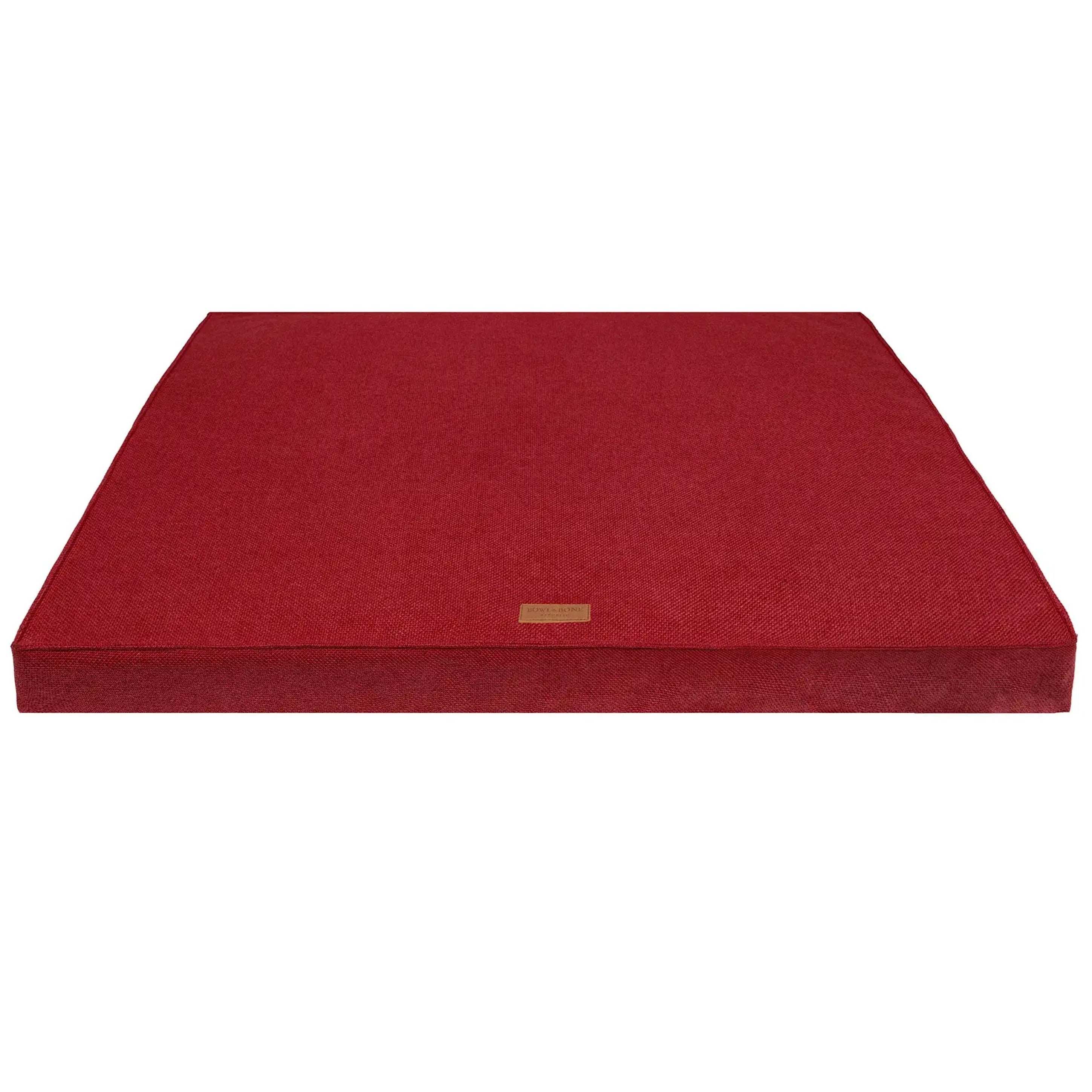 Orthopaedic Mattress Dog Bed Bliss Red from Bowl&Bone