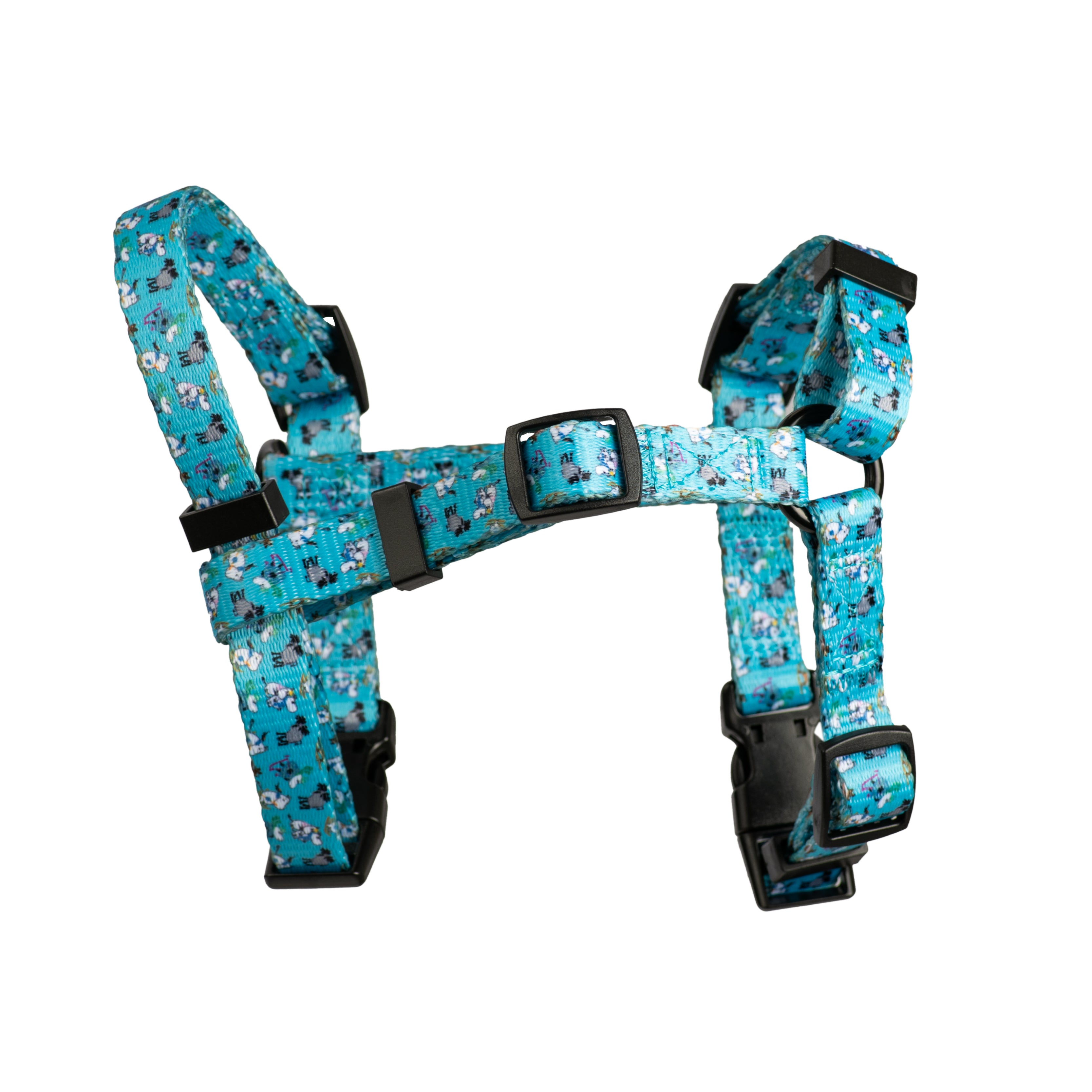 Moomins Blue Holiday Dogs H-Harness by Soho Poms