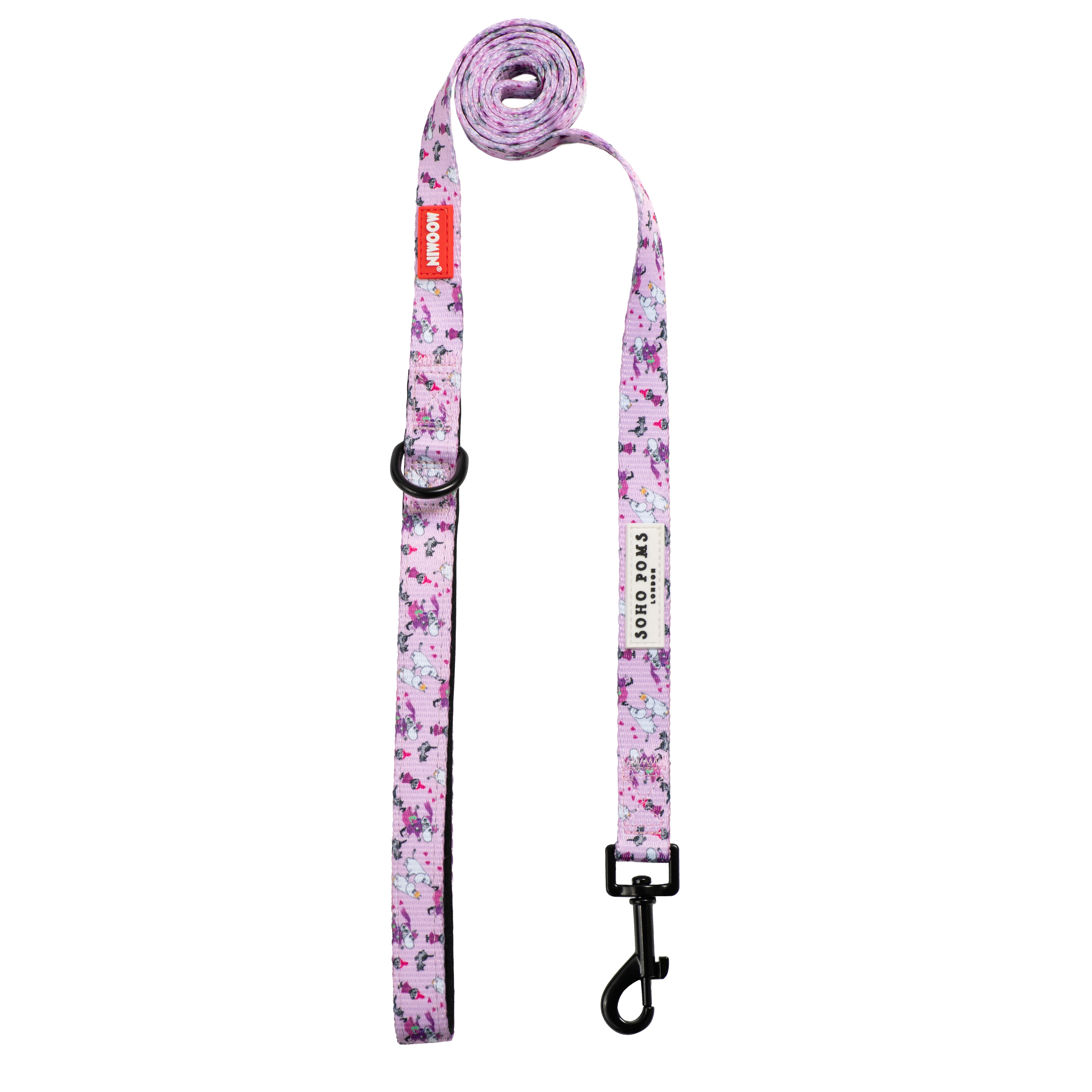 Moomins Pink Champagne Dog Lead by Soho Poms