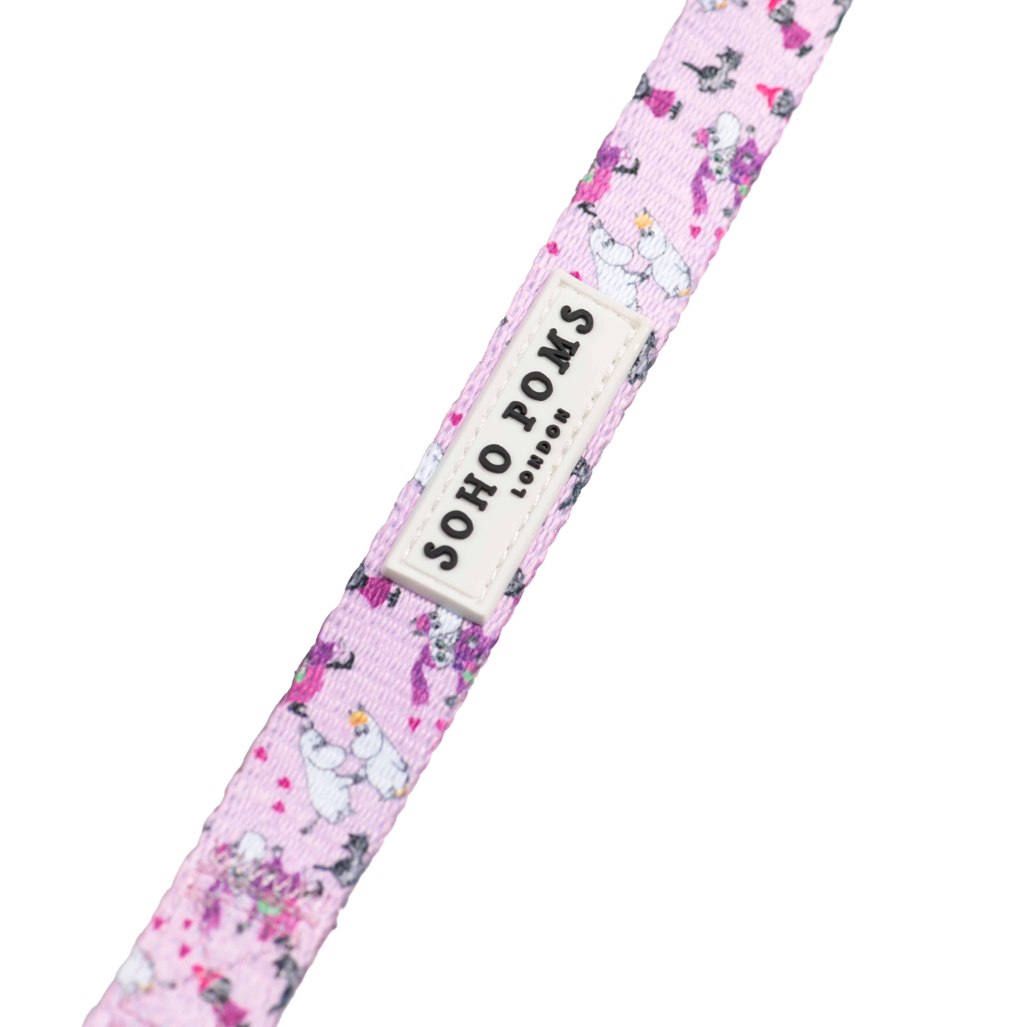 Moomins Pink Champagne Dog Lead by Soho Poms