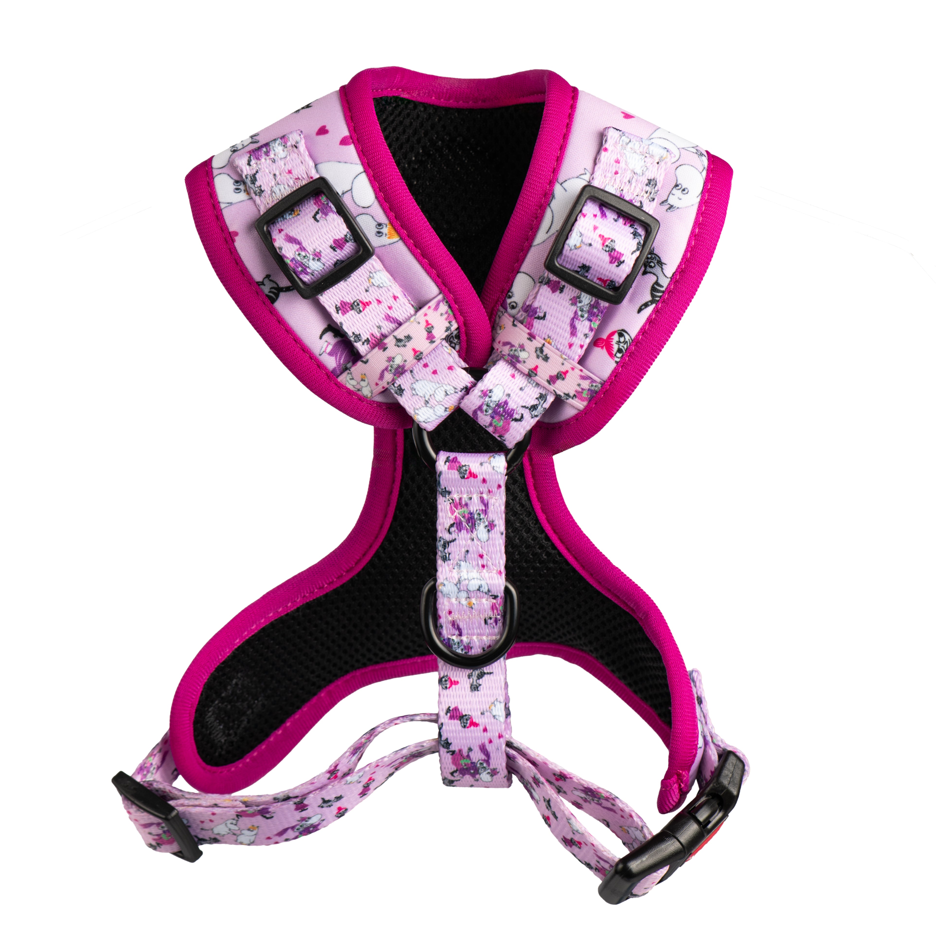 Moomins Pink Champagne Dogs Padded Harness by Soho Poms