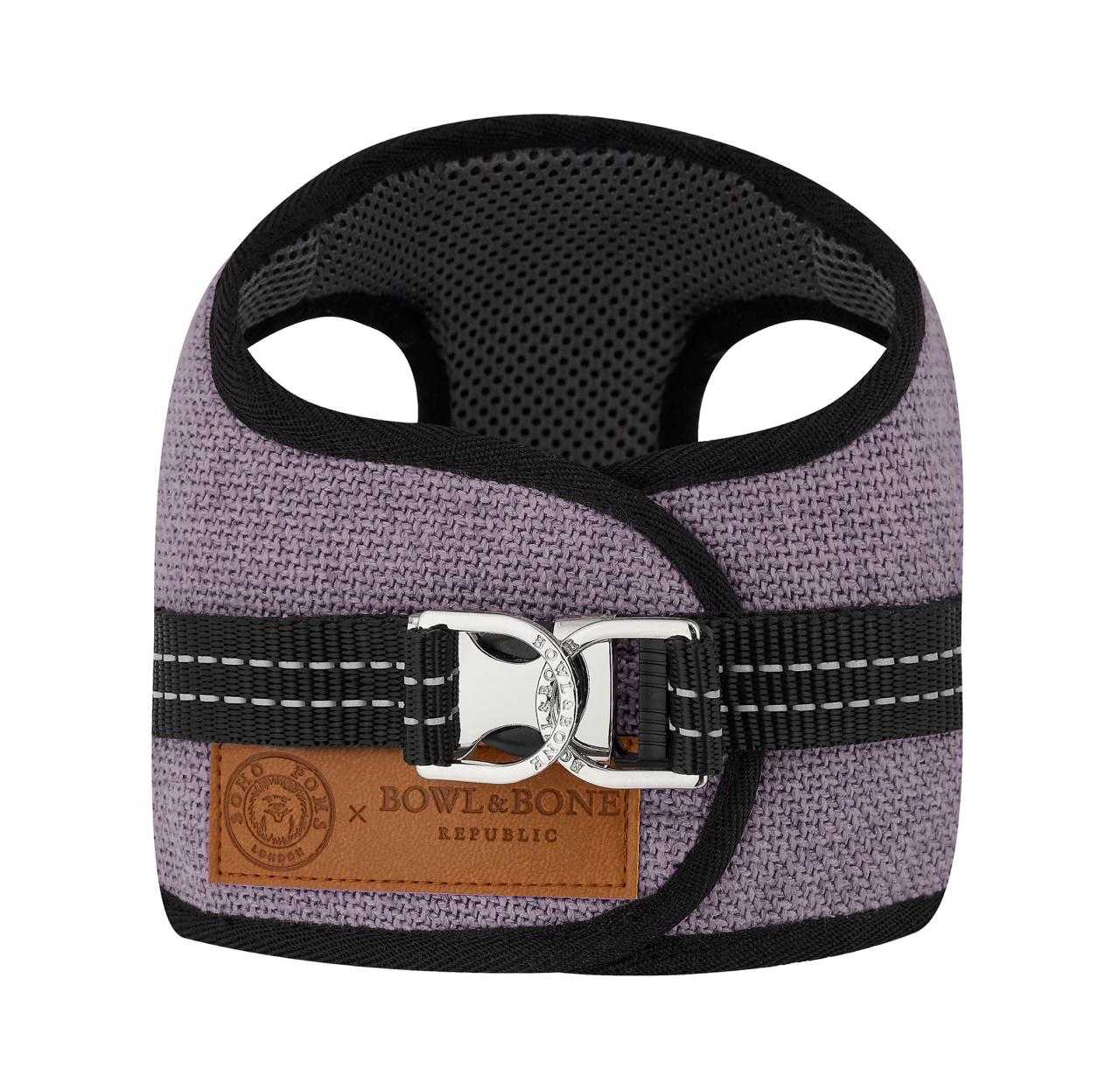 Harnais pour chien SOHO gris de Bowl &amp; Bone
