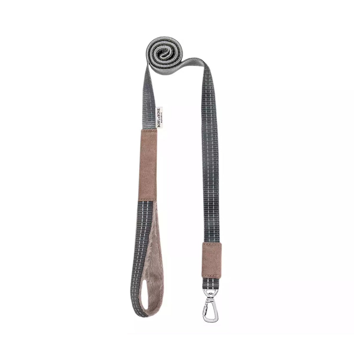 Brown YETI Dog Lead from Bowl & Bone