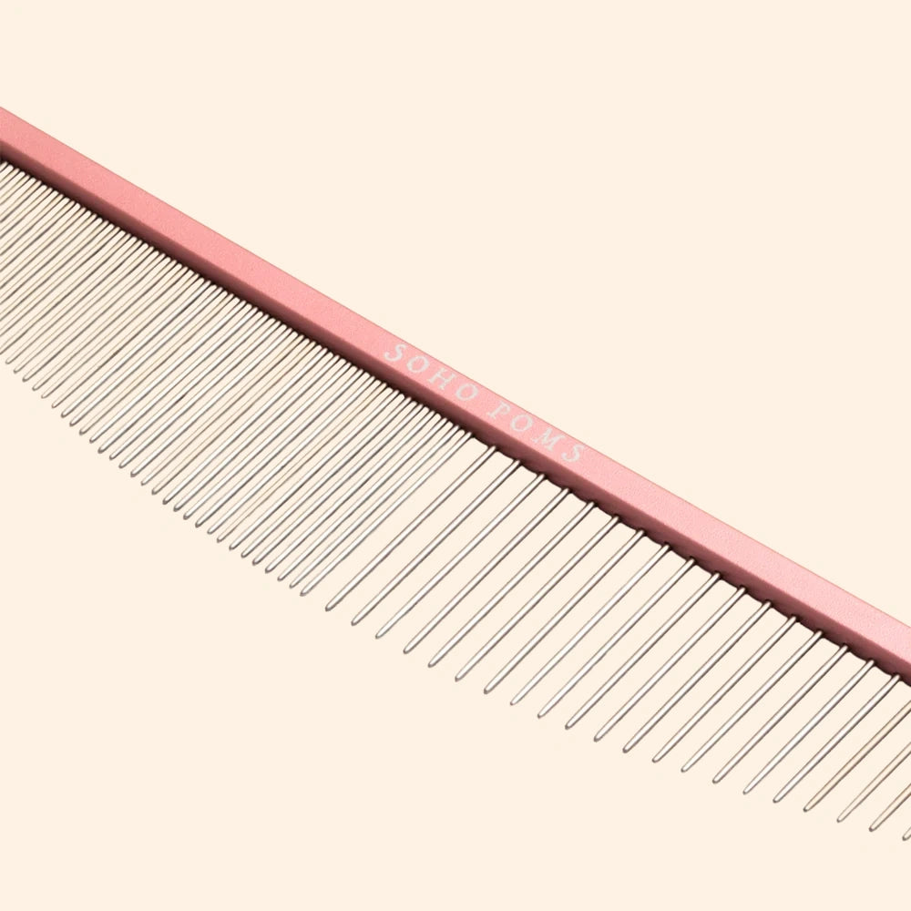 Soho Poms Professional Half Moon Comb