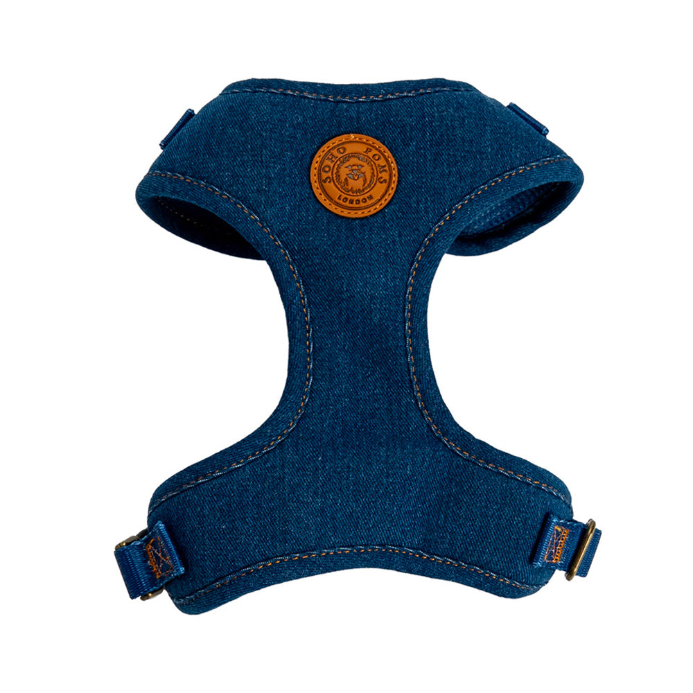 Soho Poms Frith Denim Harness - Classic Denim