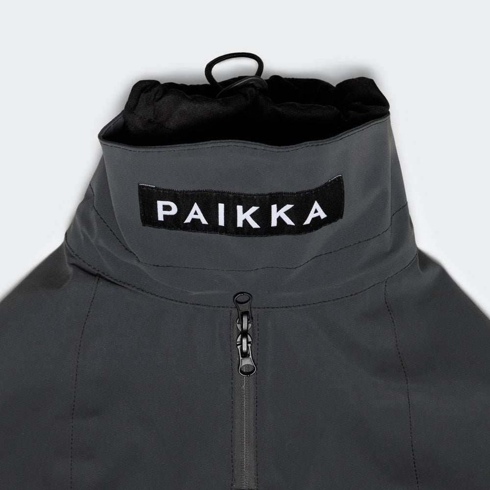 PAIKKA Manteau imperméable haute visibilité pour chien - Foncé