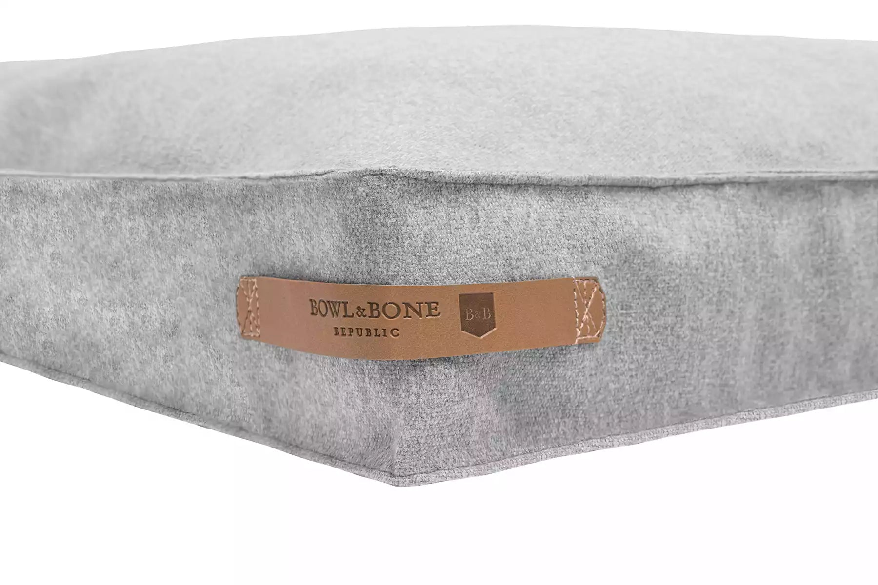 Cushion Bed Loft Grey from Bowl&Bone