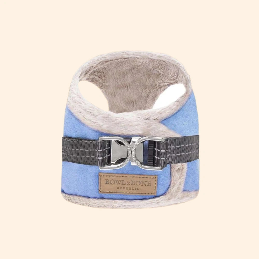 YETI Hundegeschirr in Blau von Bowl & Bone