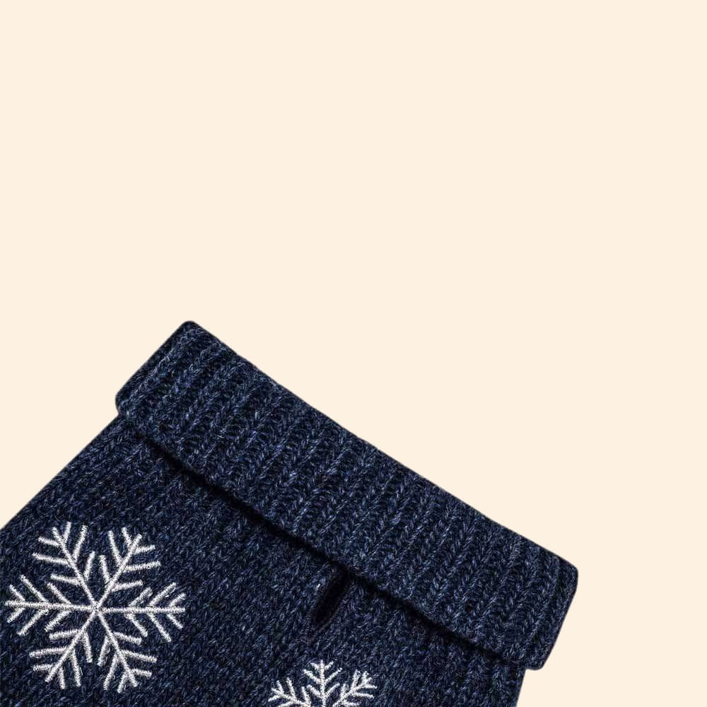 Blue SNOWFLAKE Dog Sweater by Bowl & Bone