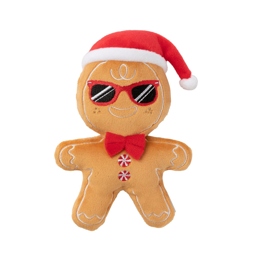 FuzzYard Mr Gingerbread Dog Toy