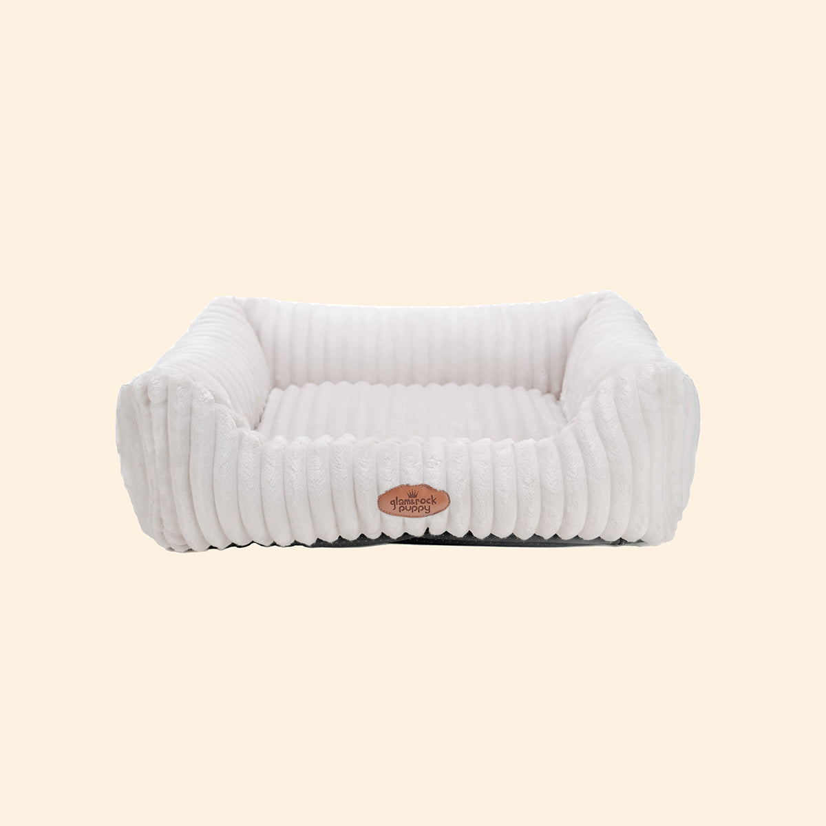 Light Cream | Lula Luxury Sofa Bed by Glam & Rock Puppy