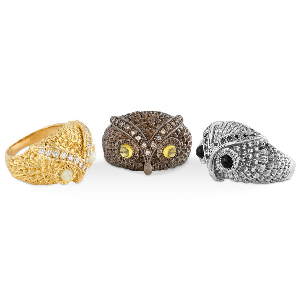 Owl Rings Collection 