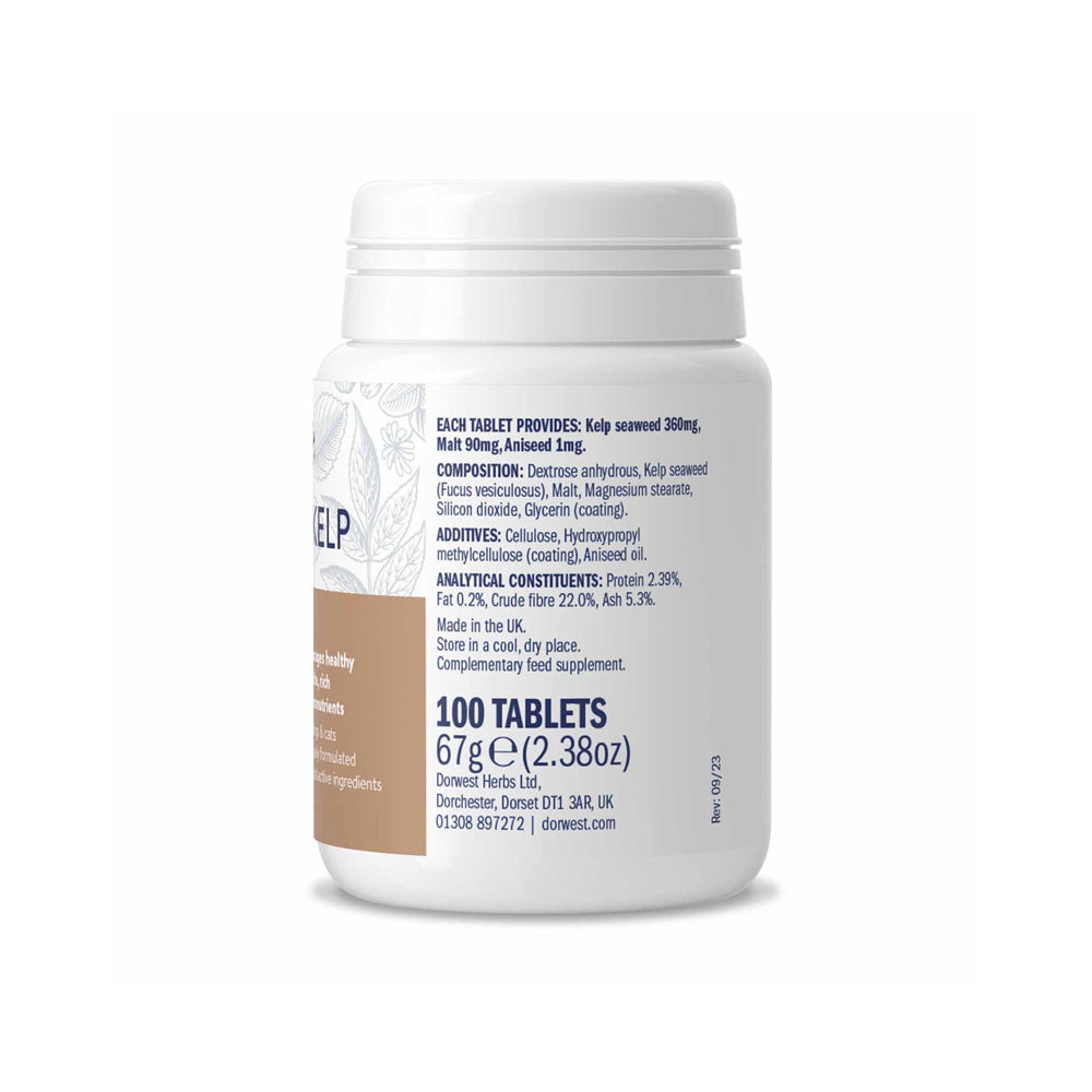 Dorwest Malted Kelp Tablets For Dogs And Cats 'Appetite Support'