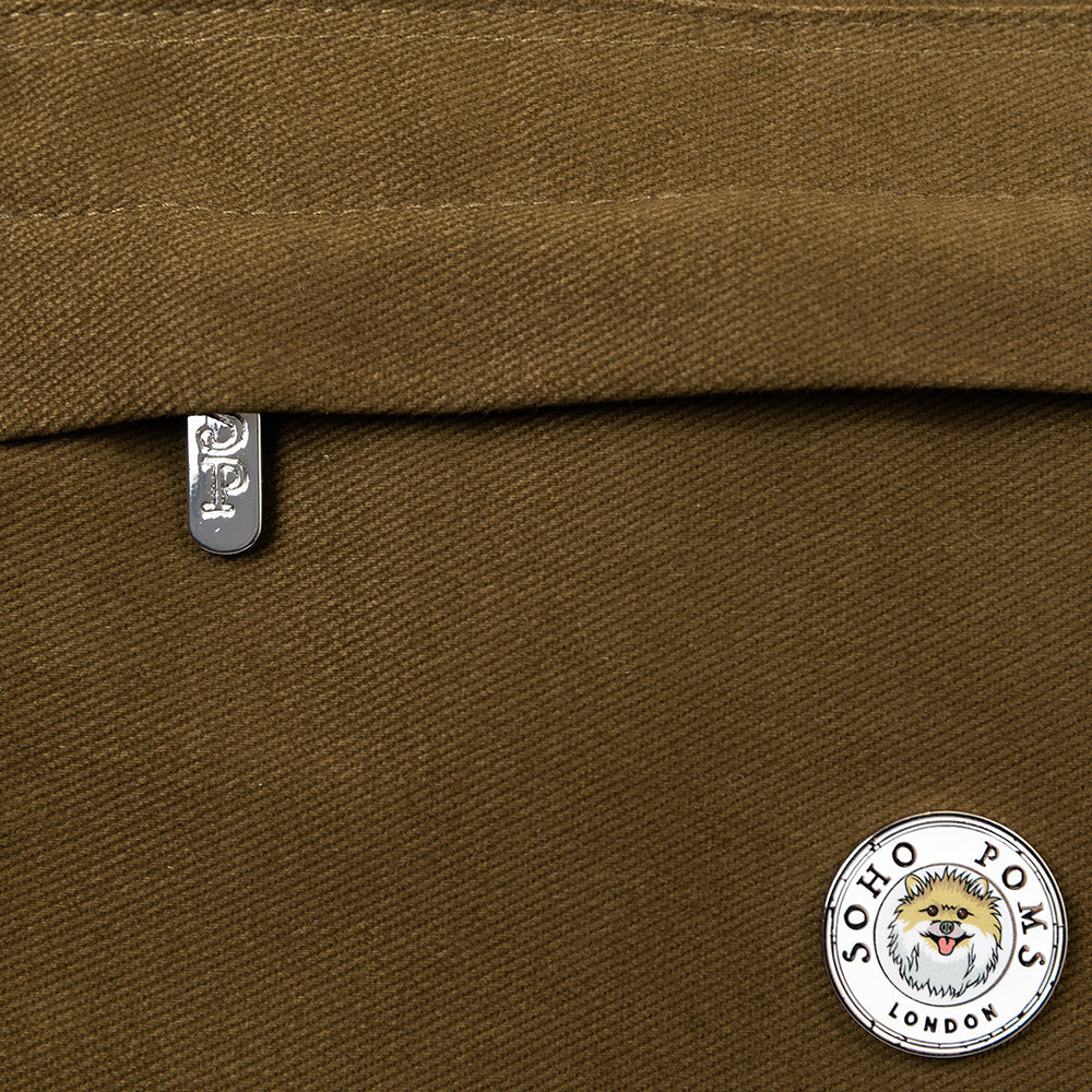 Soho Poms Berwick Pet Carrier - Mosswood