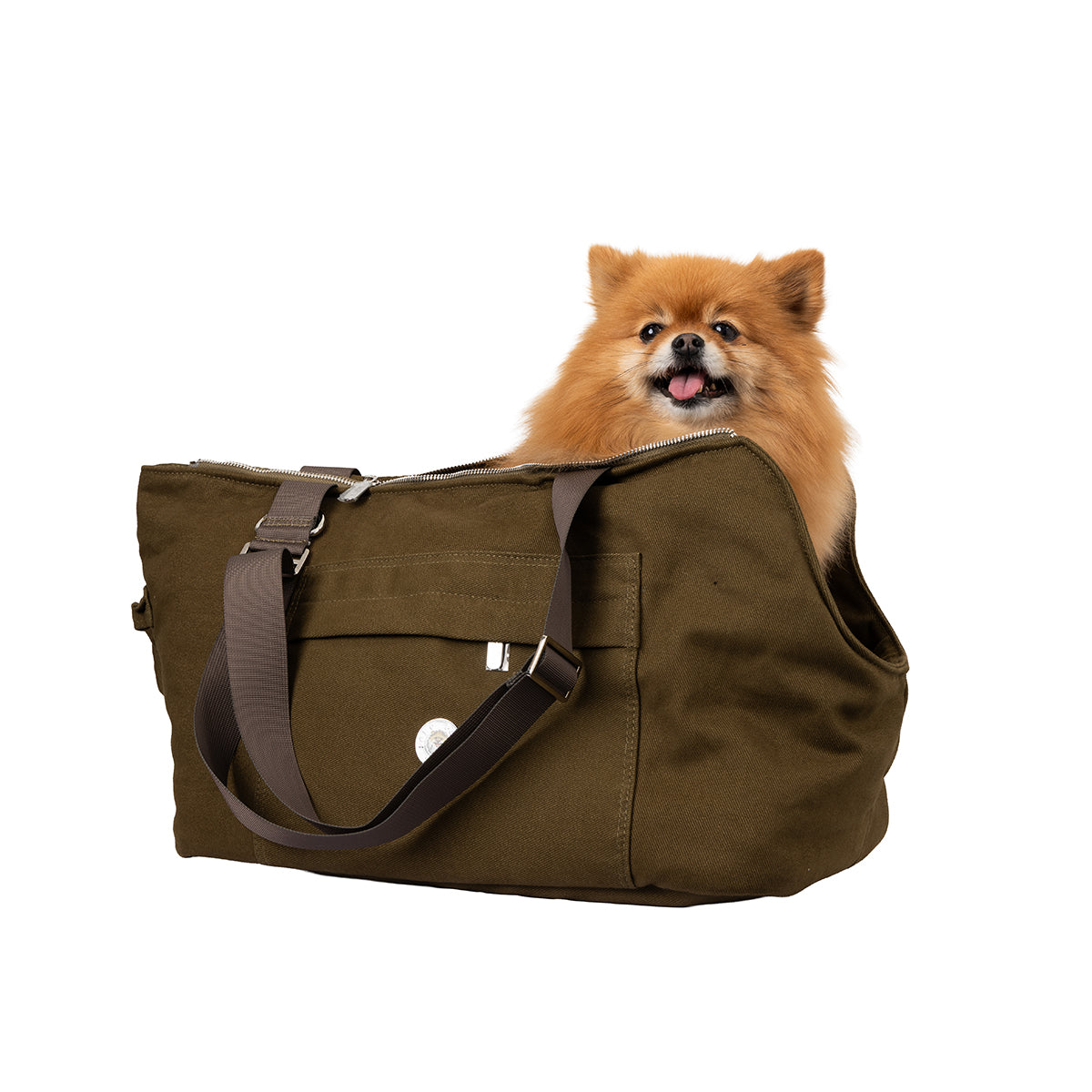 Soho Poms Berwick Pet Carrier - Mosswood